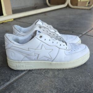 A Bathing Ape BAPE STA BAPESTA Triple White